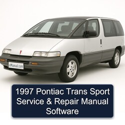 1997 Pontiac Trans Sport Software Service Repair Workshop Manual PDF