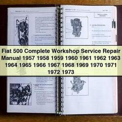 1957-1973 Fiat 500 Service Repair Workshop Manual PDF