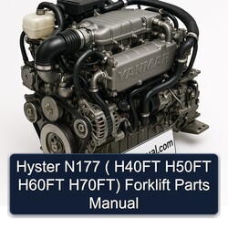 Hyster N177 ( H40FT H50FT H60FT H70ft) Forklift Parts Catalog PDF