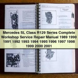 1989-2001 Mercedes SL Class R129 Series Service Repair Workshop Manual PDF