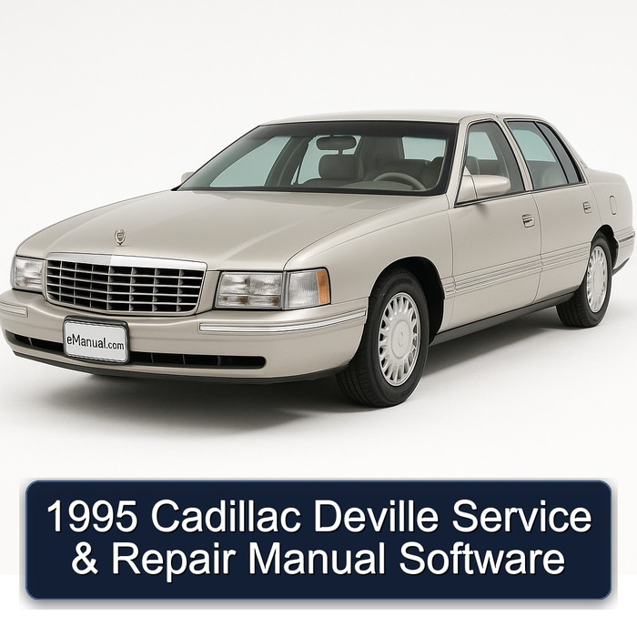 1995 Cadillac Deville Software Service Repair Workshop Manual PDF