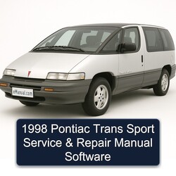 1998 Pontiac Trans Sport Software Service Repair Workshop Manual PDF