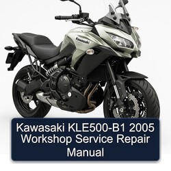 2005 Kawasaki Versys Kle500-b1 Service Repair Workshop Manual PDF