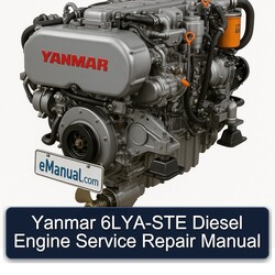 Yanmar 6LYA-STE Diesel Engine Service Repair Workshop Manual PDF