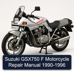 1990-1996 Suzuki GSX Series GSX750 F Motorcycle Service Repair Workshop Manual PDF