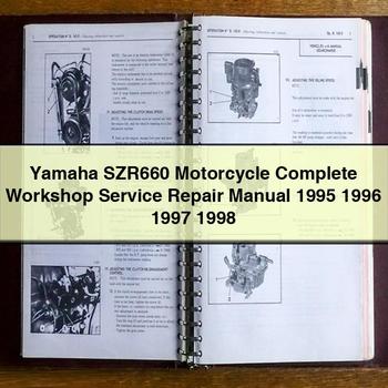 1995-1998 Yamaha SZR Models SZR660 Motorcycle Service Repair Workshop Manual PDF