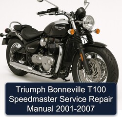 2001-2007 Triumph Bonneville T100 Speedmaster Service Repair Workshop Manual PDF