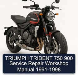 1991-1998 Triumph Trident Service Repair Workshop Manual PDF