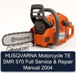 2004 Husqvarna SMR Models Motorcycle TE 570 Service Repair Workshop Manual PDF