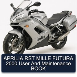 2000 Aprilia RST Mille Futura User Book Service Repair Workshop Manual PDF