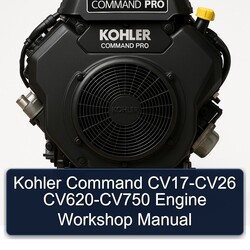 Kohler Command Pro Models CV17-CV26 CV620-CV750 Engine Service Repair Workshop Manual PDF