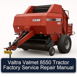 Valtra Valmet 8550 Tractor Service Repair Workshop Manual PDF