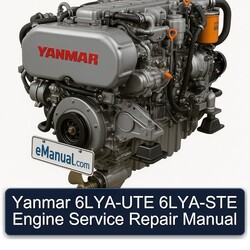 Yanmar 6LYA-UTE 6LYA-STE Engine Service Repair Workshop Manual PDF
