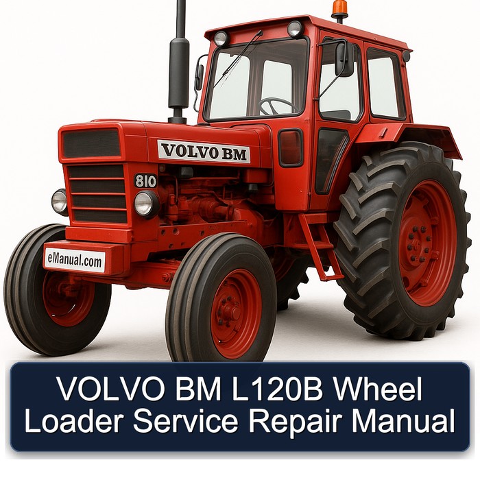 Volvo BM L120B Wheel Loader Service Repair Workshop Manual PDF
