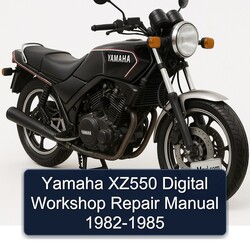 1982-1985 Yamaha XZ550 Digital Service Repair Workshop Manual PDF