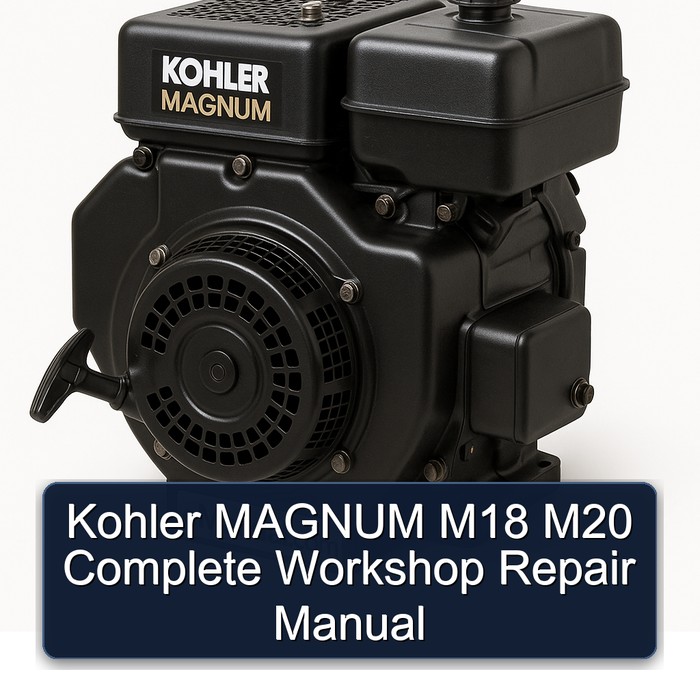 Kohler Magnum Models M18 M20 Service Repair Workshop Manual PDF