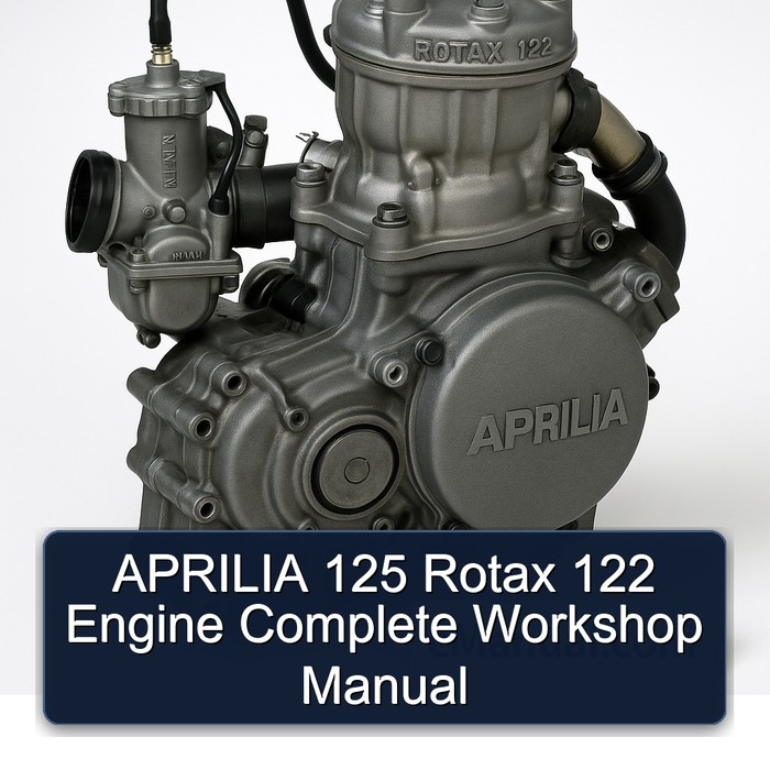 Aprilia 125 Rotax 122 Engine Service Repair Workshop Manual PDF