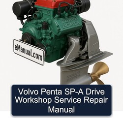 Volvo Penta Sp- Drive Service Repair Workshop Manual PDF