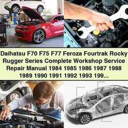 1984-1998 Daihatsu Rugger F70 F75 F77 Feroza Fourtrak Rocky Series ( - ) Service Repair Workshop Manual PDF