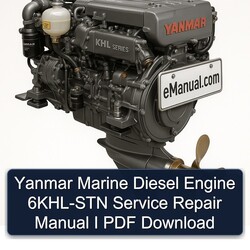 Yanmar Marine Diesel Engine 6KHL-STN I Service Repair Workshop Manual PDF