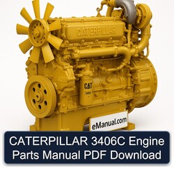Caterpillar 3406C Engine Parts Catalog PDF