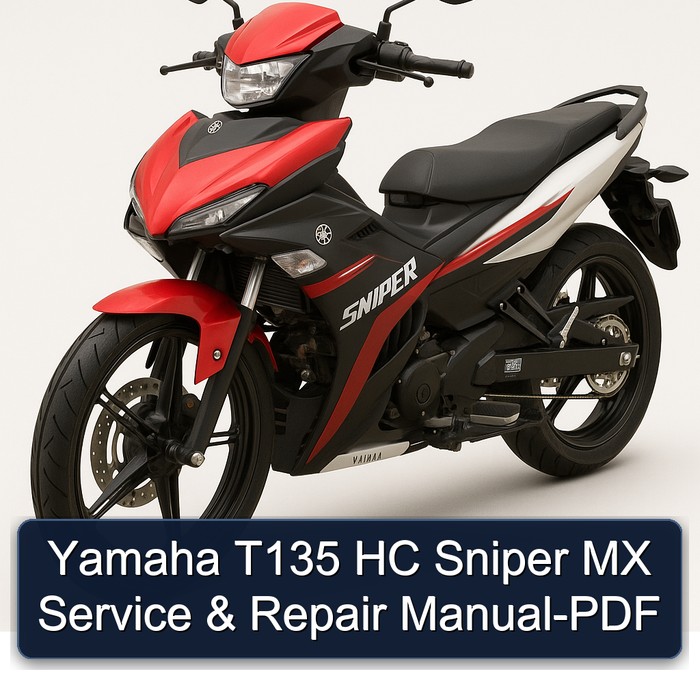 Yamaha Sniper T135 HC MX Service Repair Workshop Manual PDF