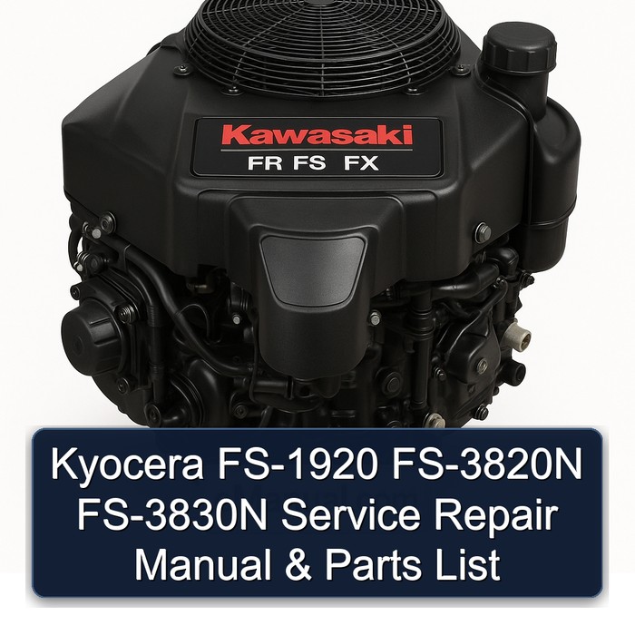 Kawasaki FR FS FX Series Manuals Kyocera FS-1920 FS-3820N FS-3830N Parts Catalog PDF