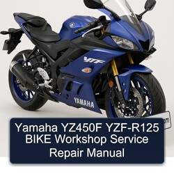 Yamaha YZ450F YZF-R125 BIKE Workshop Service Repair Manual 