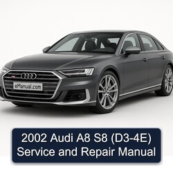 2002 Audi S8 A8 (D3-4E) Service Repair Workshop Manual PDF