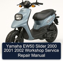 2000-2002 Yamaha Slider EW50 Service Repair Workshop Manual PDF