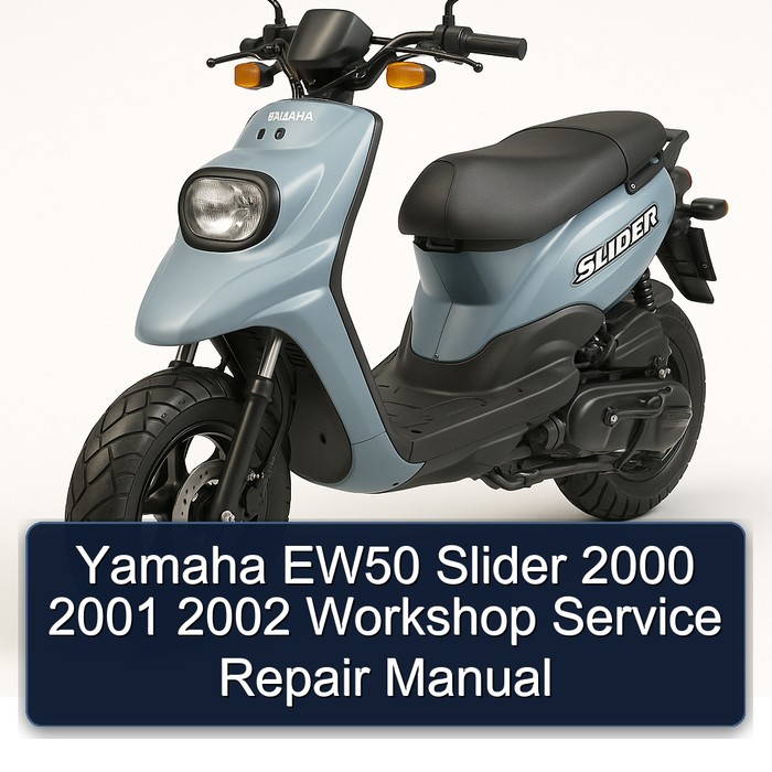 2000-2002 Yamaha Slider EW50 Service Repair Workshop Manual PDF