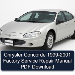 1999-2001 Chrysler Concorde Service Repair Workshop Manual PDF