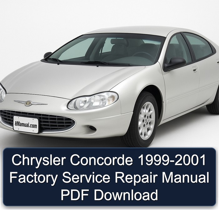 1999-2001 Chrysler Concorde Service Repair Workshop Manual PDF