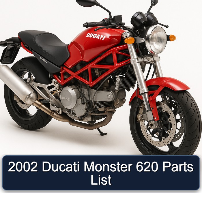 2002 Ducati 620 Monster Parts Catalog PDF