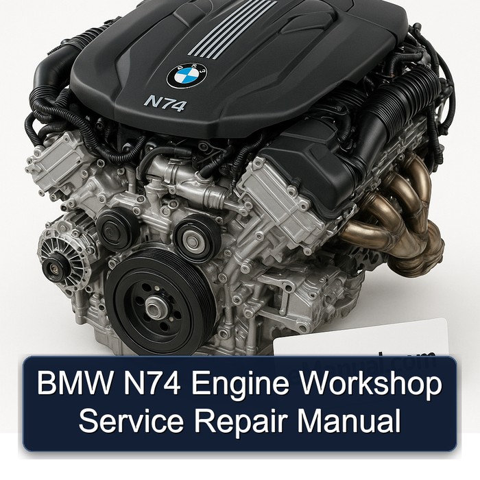 BMW 02 Series N74 Engine Service Repair Workshop Manual PDF