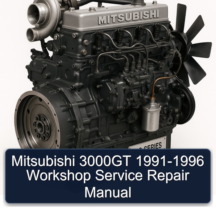 1991-1996 Mitsubishi S 6 Series 3000GT Service Repair Workshop Manual PDF