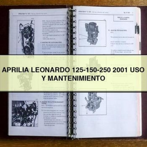 Aprilia Leonardo 125-150-250 2001 Uso Y Mantenimiento