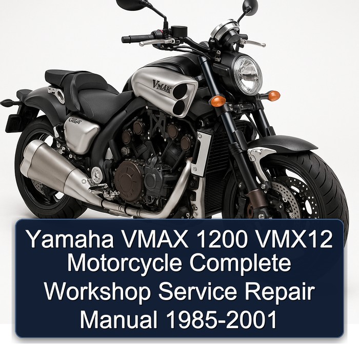 1985-2001 Yamaha Vmax 1200 VMX12 Motorcycle Service Repair Workshop Manual PDF