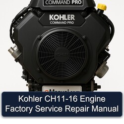 Kohler Command Pro Models CH11-16 Engine Service Repair Workshop Manual PDF