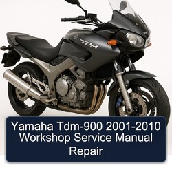 2001-2010 Yamaha TDM Models TDM-900 Service Repair Workshop Manual PDF