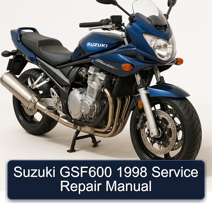 1998 Suzuki GSF Bandit Series GSF600 Service Repair Workshop Manual PDF