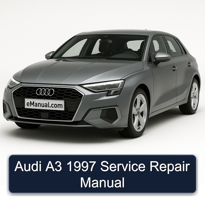 1997 Audi A3 Service Repair Workshop Manual PDF