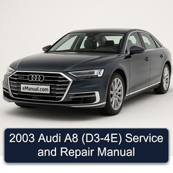 2003 Audi A8 (D3-4E) Service Repair Workshop Manual PDF