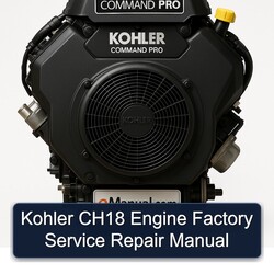 Kohler Command Pro Models CH18 Engine Service Repair Workshop Manual PDF