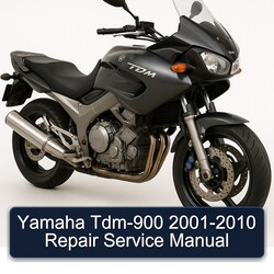 2001-2010 Yamaha TDM Models TDM-900 Service Repair Workshop Manual PDF