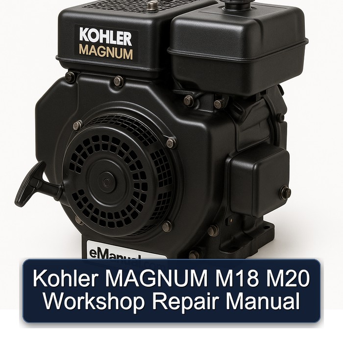 Kohler Magnum Models M18 M20 Service Repair Workshop Manual PDF