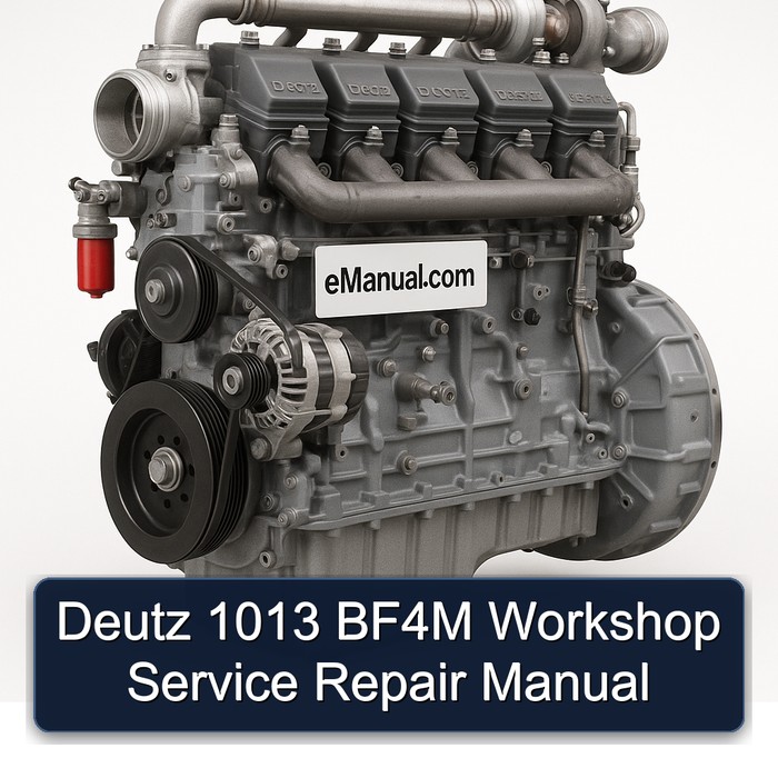 Deutz 1013 BF4M Service Repair Workshop Manual PDF