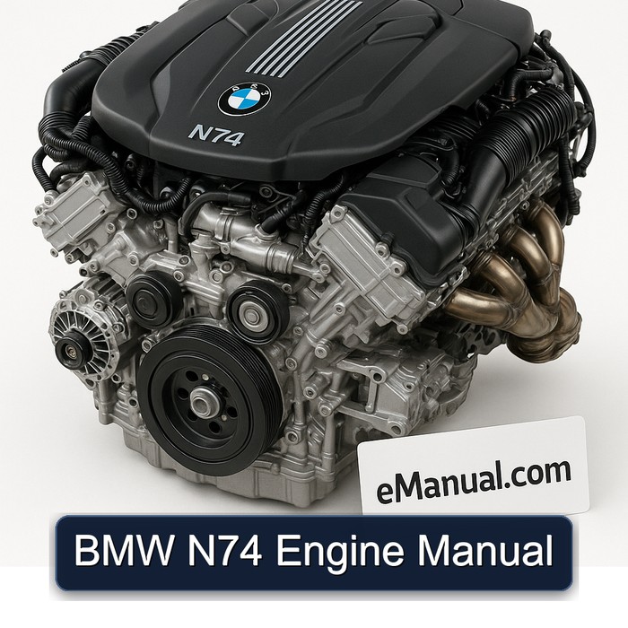 BMW 3 Series N74 Engine Service Repair Workshop Manual PDF