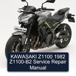 1982 Kawasaki Z Series Z1100 Z1100-B2 Service Repair Workshop Manual PDF
