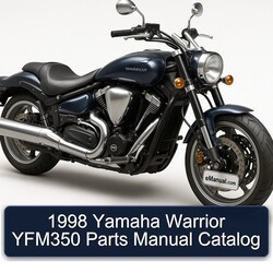 1998 Yamaha Warrior YFM350 Parts Catalog PDF